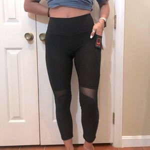 NWT  GOTTEX-Tummy Shaper Leggings w/mesh panel szS